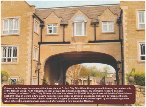 Entrance to Oxford City grounds